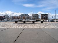 Bremen City: Parking Near the Water on Asphalt Surface