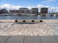 Bremen City: Parking Near the Water on Asphalt Surface