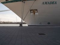 Bremen, Germany: Cruise Ship at the Harbor