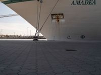 Bremen, Germany: Cruise Ship at the Harbor