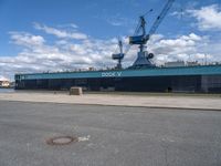 Bremen Harbor on a Clear Sky Day