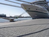 Bremen Harbor in Germany: A Clear Sky View