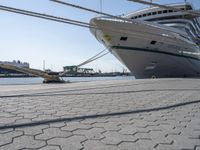 Bremen Harbor in Germany: A Clear Sky View