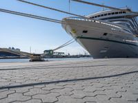 Bremen Harbor in Germany: A Clear Sky View