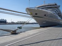 Bremen Harbor in Germany: A Clear Sky View