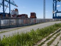 The Industrial Harbor and Container Port of Bremen