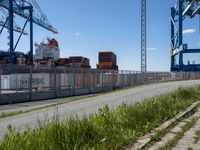 The Industrial Harbor and Container Port of Bremen