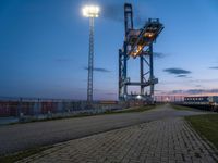 Bremerhafen at Dawn: Skyline of Germany's Coastal City