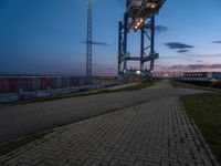 Bremerhafen at Dawn: Skyline of Germany's Coastal City