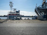 Bremerhaven, Germany: Cobblestone Road Waterfront