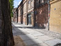 A Charming Brick Alleyway in the Heart of Berlin