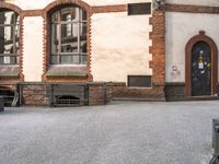 Brick Facade in an Alleyway in Deutschland