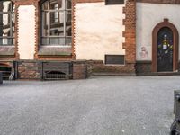 Brick Facade in an Alleyway in Deutschland