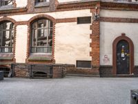 Brick Facade in an Alleyway in Deutschland