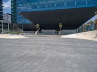 Barcelona's Business District: Offices, Pavers, and Plazas