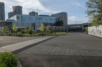 Business District in Canada: A Majestic Office Building