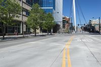 Cityscape of Denver, Colorado with Modern Architecture and Business District