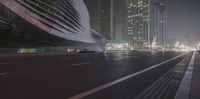 Business District in Dalian: Night Skyline and Urban Lights