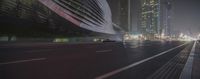 Business District in Dalian: Night Skyline and Urban Lights