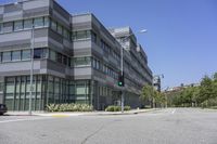 The Business District of Los Angeles: A Mix of Modern Buildings