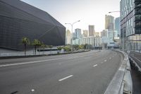 Business District: Skyscrapers on the City Street