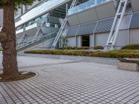 Business District in Tokyo: Office Building in the City