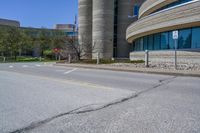 Business District in Toronto City Streets