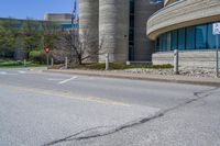 Business District in Toronto City Streets