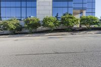 Business District in Toronto: A Glass Wall View