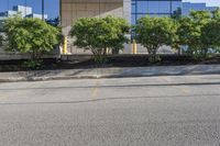 Business District in Toronto: A Glass Wall View