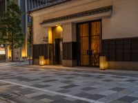 Bustling Street in Tokyo, Japan at Dawn