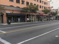 Busy City Street in Los Angeles, California, USA