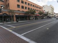 Busy City Street in Los Angeles, California, USA