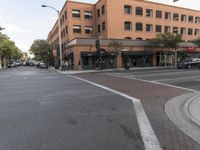 Busy City Street in Los Angeles, California, USA