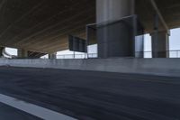 Busy Highway: Motion Blur Asphalt Concrete 001