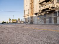 Busy Industrial Area in Los Angeles, California
