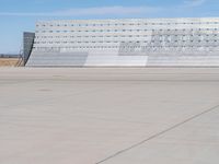 California Airport Airfield Clear Sky Profile View