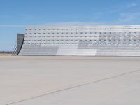 California Airport Airfield Clear Sky Profile View 003