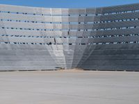 California Airport: The Concrete Wall