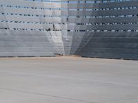 California Airport: The Concrete Wall