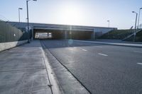 California Architecture: Concrete Bridge Underpass 002