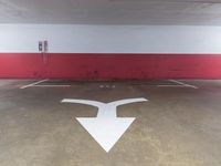 California Artificial Light In Parking Garage 001