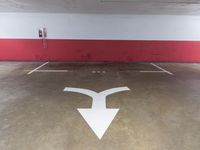 California: Artificial Light in a Parking Garage