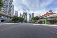 Exploring California: Asphalt Roads and Urban Buildings