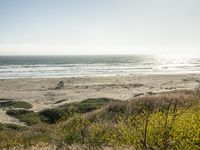 California's Asphalt Road Along the Ocean Waves