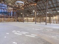 California Barn Interior: Light and Wood Floor