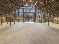 California Barn Warehouse: Concrete Surface and Open Space