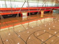 California Basketball Stadium: Aerial View