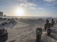 California Beach: Sunrise with Ocean View