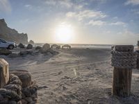 California Beach: Sunrise with Ocean View